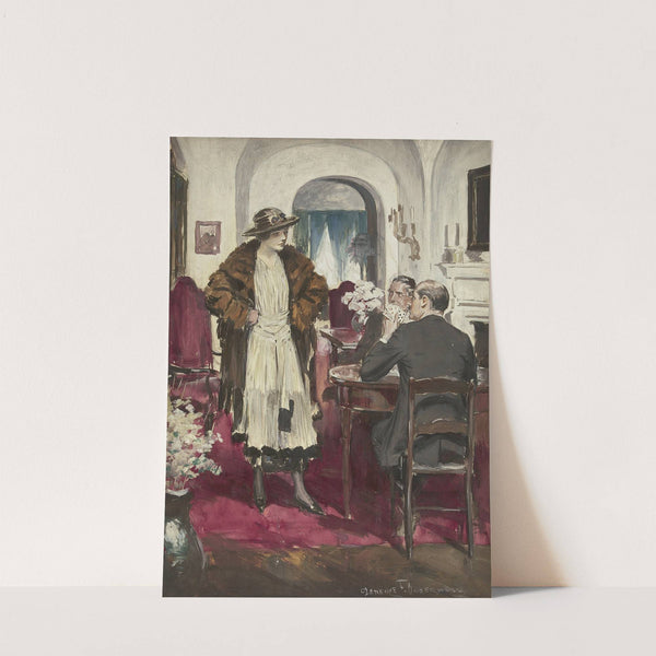 The Card Game by Clarence F. Underwood