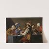 The Card Players by Theodoor Rombouts
