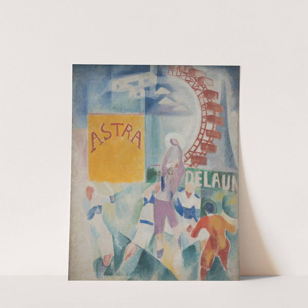 The Cardiff team by Robert Delaunay