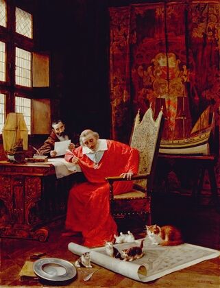 The Cardinal’s Leisure — size preview