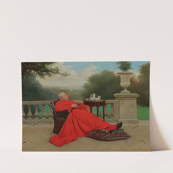 The Cardinal&#039;s Nap by Leo Herrmann