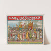 The Carl Hagenbeck greater shows. The East Indian colony in ceremonial pomp (1906) by Courier Litho. Co.