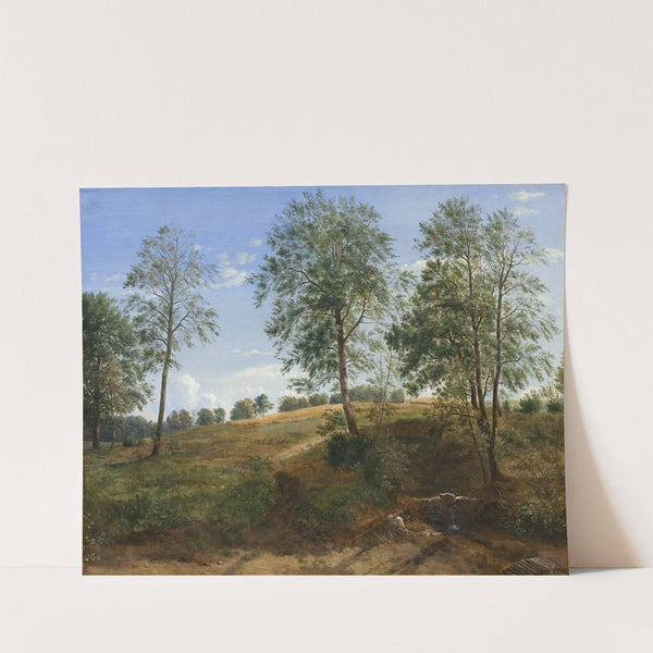 The Caroline Spring at Næsby on Funen (1844 – 1845) by Dankvart Dreyer