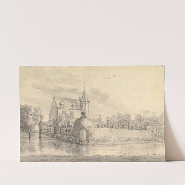 The Castle Meerdevoort, near Dordrecht by Roelant Roghman