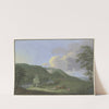 The castle near Gera by Johann Albrecht Friedrich Rauscher