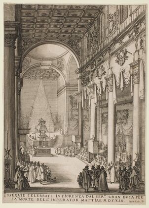 The Catafalque of the Emperor Matthias (1619)