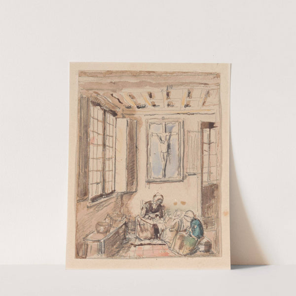 The Catechism Lesson by Henri de Braekeleer