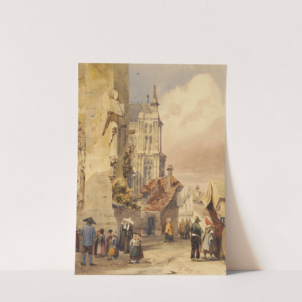 The Cathedral, Bruges by Thomas Shotter Boys