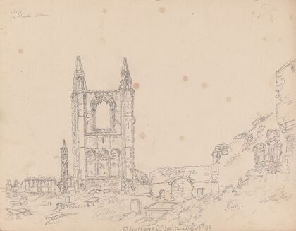 The Cathedral of St. Andrews, Scotland