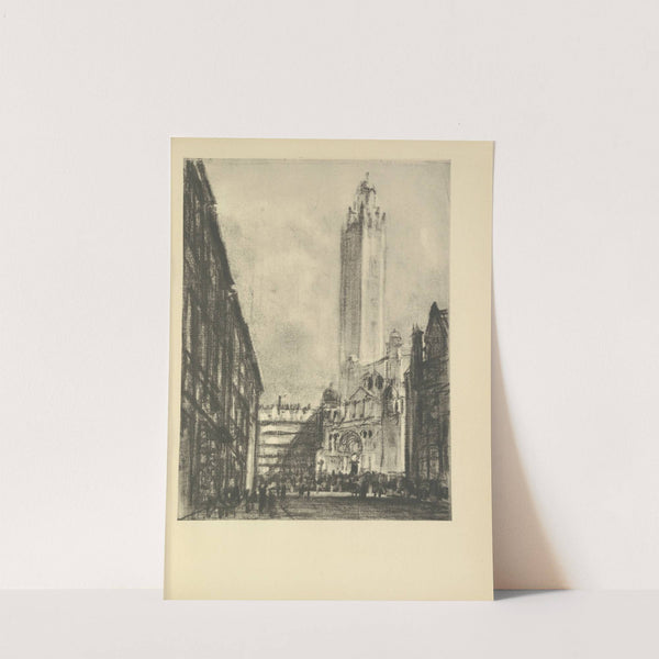 The Cathedral, Westminster (1928) by Joseph Pennell