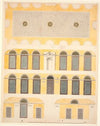 The ceiling and four walls of a large room