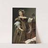 The Cello Player by Gustave Jean Jacquet