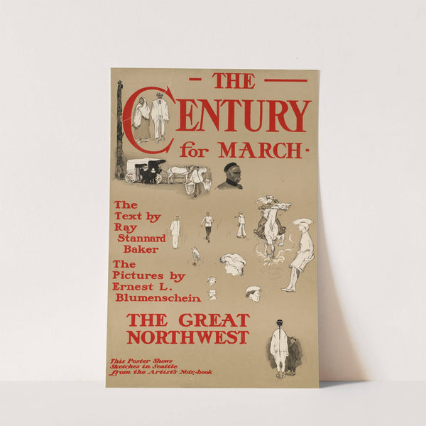 The century for March. The great northwest by Ernest Leonard Blumenschein