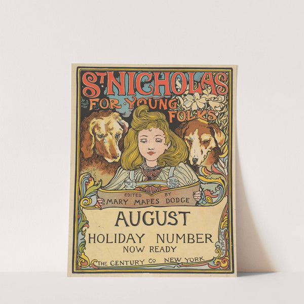 The Century; Holiday Number; St. Nicholas for Young Folks, August (1894) by Louis Rhead