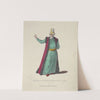 The ceremonial habit of the grand vizier in 1700. Le grand visir en habit de ceremonie. (1757-1772) by Charles Grignion