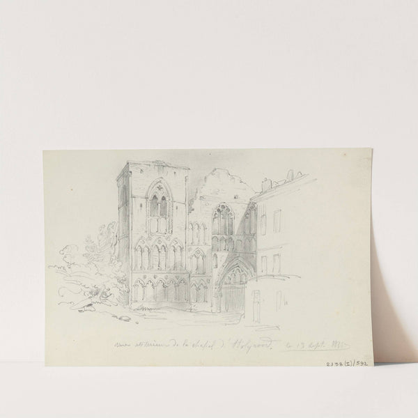 The Chapel of Holyrood Palace by Nicaise De Keyser