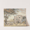 The Chapel of the Greyfriars Monastery, Winchester by Michael Angelo Rooker