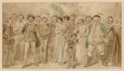 The characters of three Shakespeare Comedies