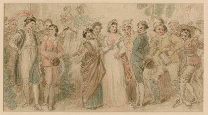 The characters of three Shakespeare Comedies