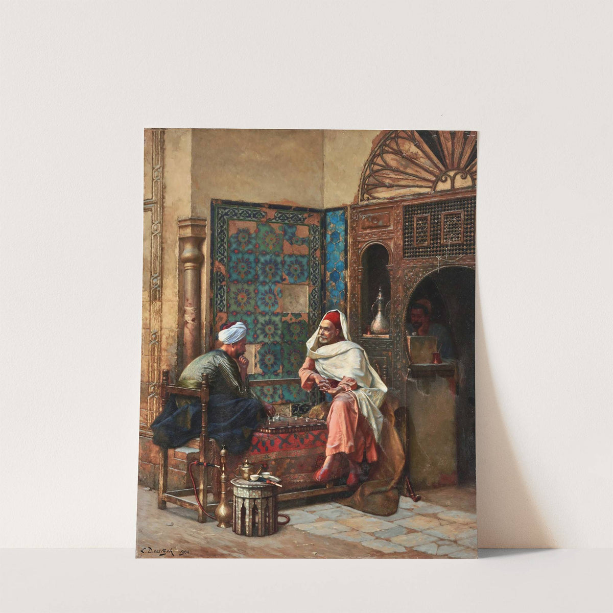 The Chess Players by Ludwig Deutsch