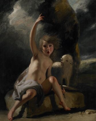 The Child Baptist in the Wilderness