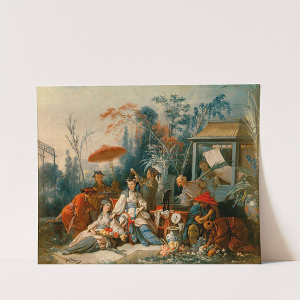 The Chinese Garden (1742) by François Boucher