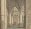 The Choir and North Ambulatory of the Church of Saint Bavo, Haarlem