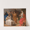 The Christ raising the son of the widow of Naim from the dead by Circle of Eustache Le Sueur