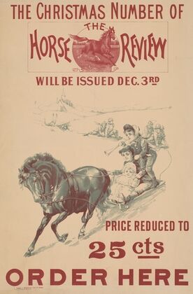 The Christmas number of the Horse Review will be issued Dec. 3rd