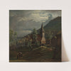The Church at Gaupne in Sogn (1834) by Knud Baade