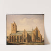 The Church of Noordwijk by Gerrit Adriaensz. Berckheyde