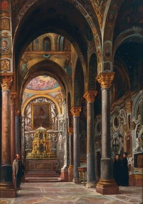 The Church of Santa Maria dell’Ammiraglio (NicolÃ² dei Greci) in Palermo
