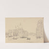 The Church of St. Maria della Salute by Sir Charles D&#039;Oyly