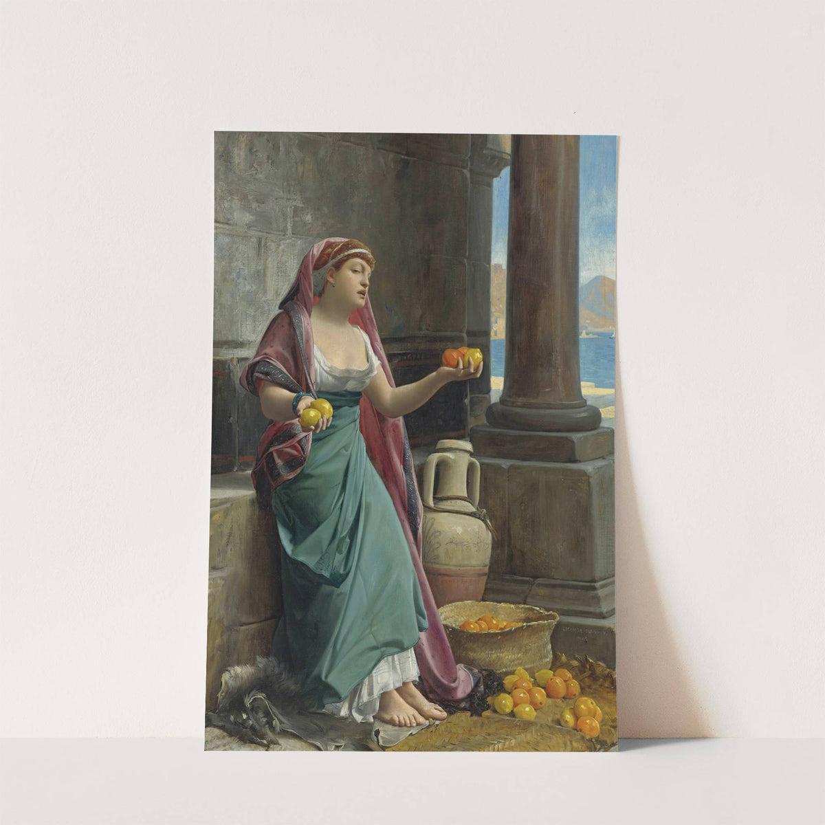 The Citrus Seller by Jean Lecomte du Nouÿ