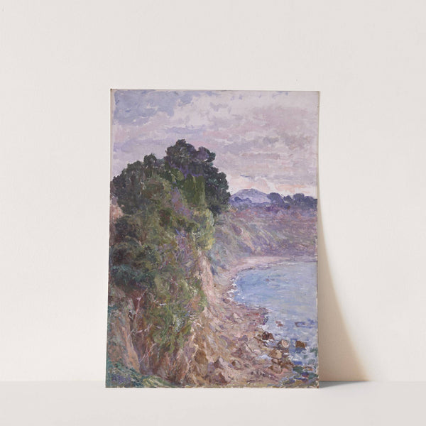 The cliff coast of Sanary (Provence) by Anna Boch