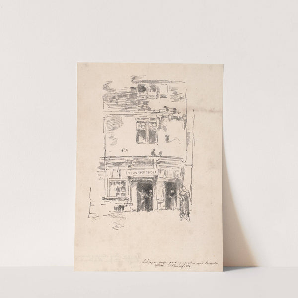 The Clockmakers, Paimpol (1893) by James Abbott McNeill Whistler