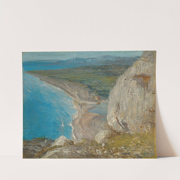The coast of Lebanon by Giulio Aristide Sartorio