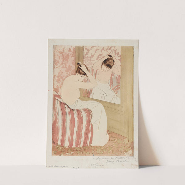 The Coiffure (1890-1891) by Mary Cassatt