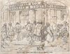 The ‘Cold Term,’ Boston – Scene, Corner Milk and Washington Streets (1858)