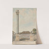 The Columns of Augustus at Brundisium by Willey Reveley