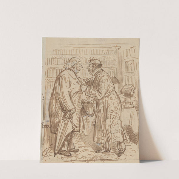 The commentators (1883) by Charles Keene