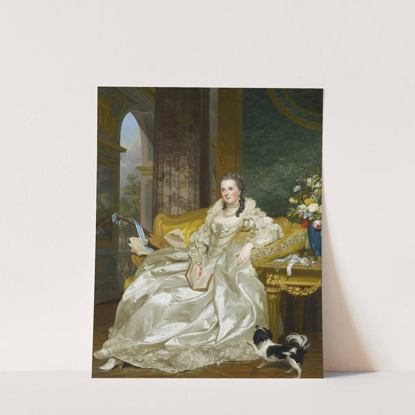 The Comtesse d’Egmont Pignatelli in Spanish Costume (1763) by Alexander Roslin