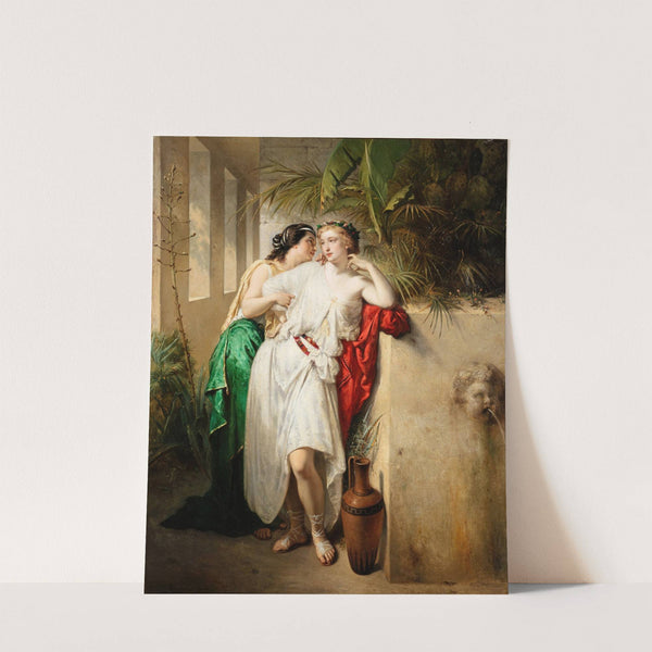 The Confidence by Pierre Olivier Joseph Coomans