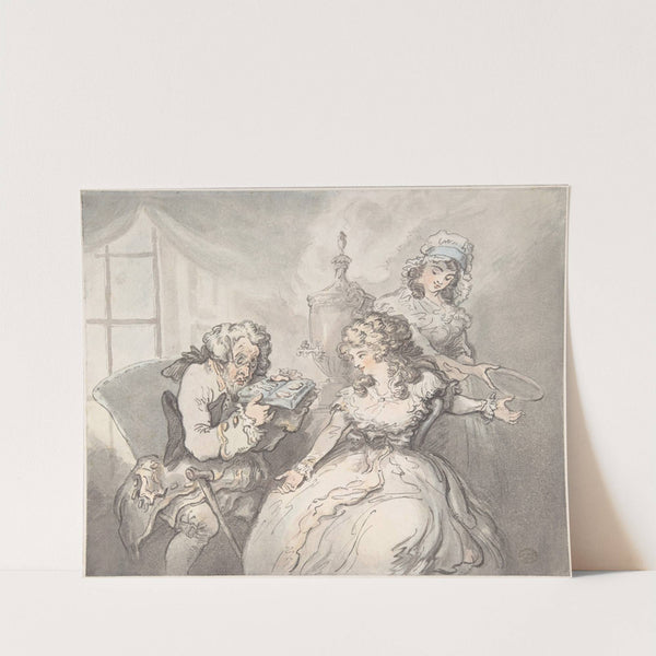 The Connoisseur by Thomas Rowlandson