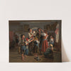 The Conscript’s Farewell (1854) by Ferdinand Georg Waldmüller