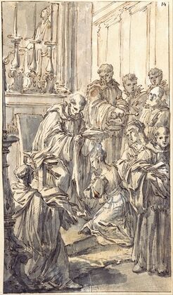 The Consecration of Saint Juliana Falconieri