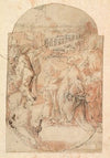 The Consecration of the Site of a Church in Rome by a Pope