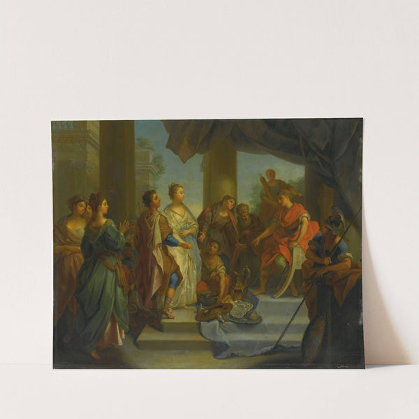 The Continence Of Scipio by Johann Rudolf Byss
