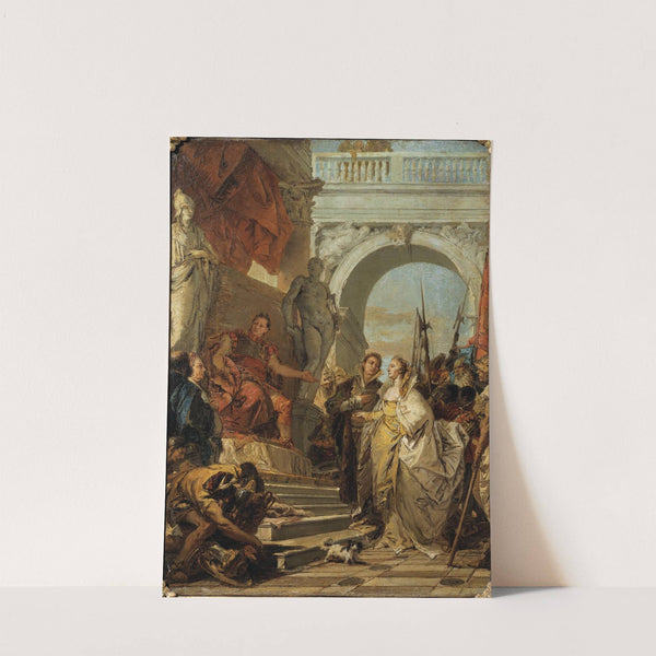 The Continence of Scipio by Giovanni Battista Tiepolo
