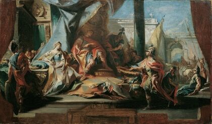 The Continence of Scipio (1730-1750)